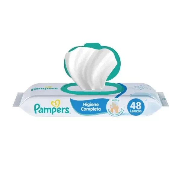 Producto - TOALLITAS HÚMEDAS PAMPERS "HIGIENE COMPLETA" 48 U