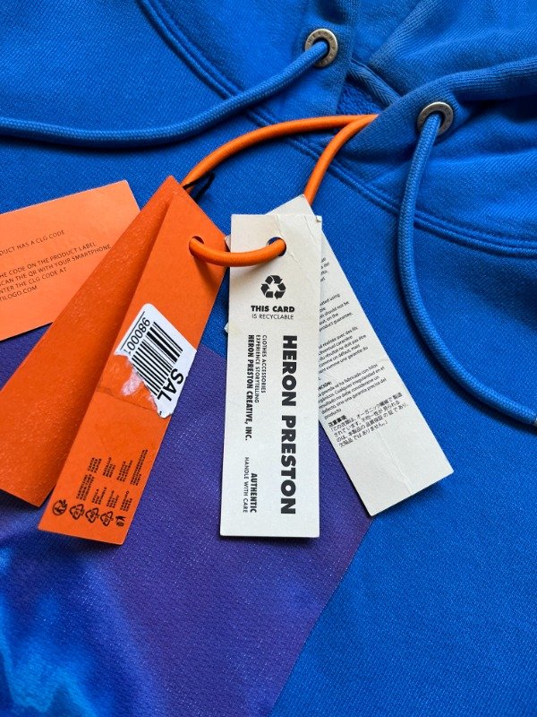 Producto - Heron Preston Blue Thermal Censored FW22 - 4