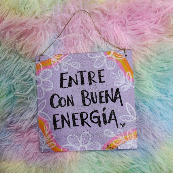 Producto - CUADRITO ENTRE CON BUENA ONDA