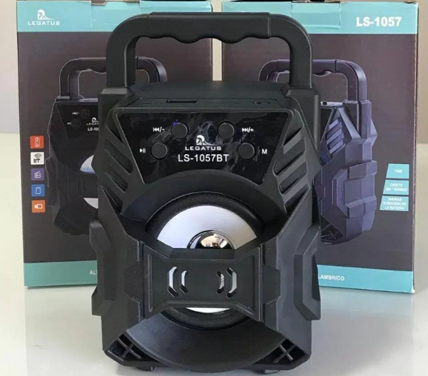 Producto - Parlante Bluetooth LEGATUS LS1057 con luces 5w
