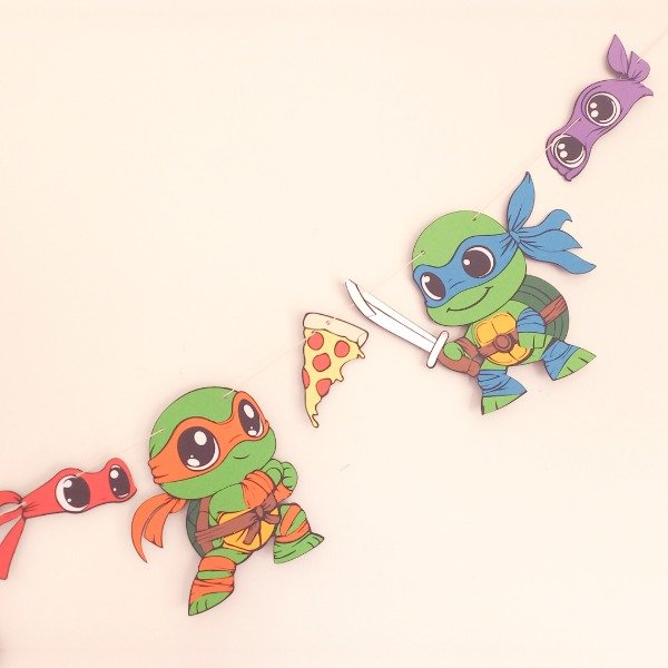 Producto - Guirnalda Tortugas Ninja