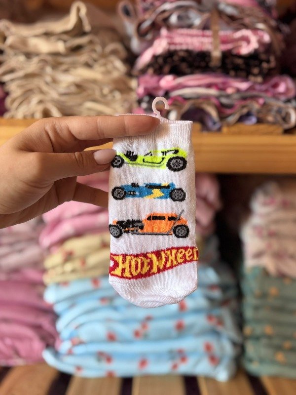 Producto - soquete niño hotwheels