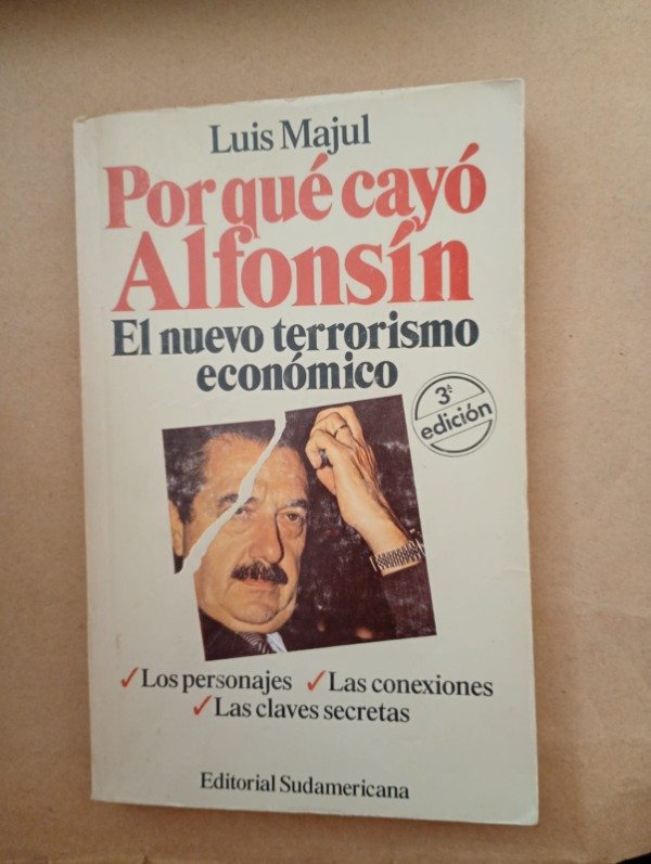 Producto - Por qué cayó Alfonsín - Luis Majul - Sudamericana 1990