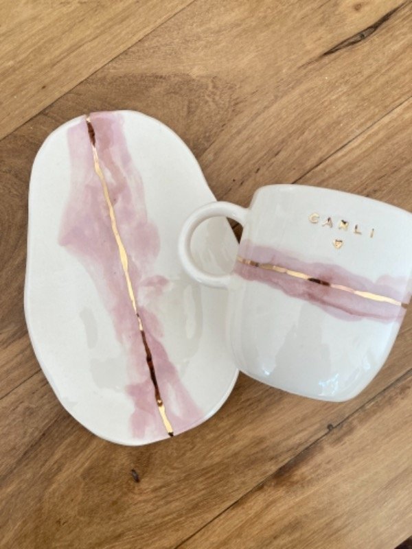 Producto - Set bandeja y taza personalizada