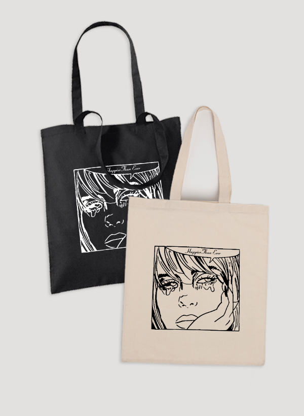Producto - Tote Bag Happier than ever - Billie Eilish