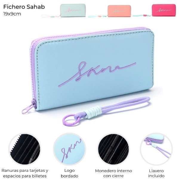 Producto - FICHERO SKORA SAHAB CON LLAVERO Y LOGO CONTRATONO COD 41897