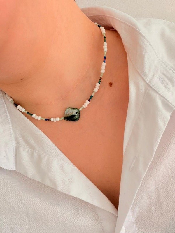 Producto - Collar Loana verde - 0