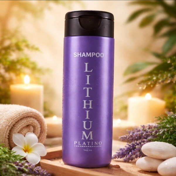 Producto - shampo lithium platino  x 250 ml