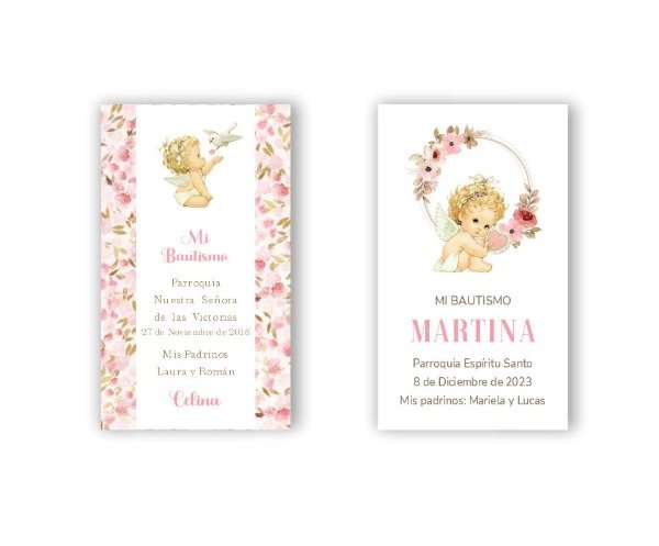 Producto - 24 ESTAMPITAS DE BAUTISMO