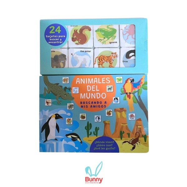Producto - BUSCANDO A MIS AMIGOS ANIMALES DEL MUNDO