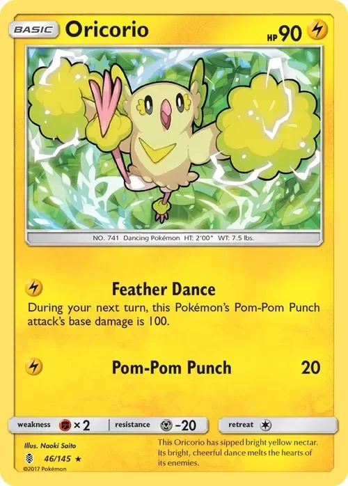 Producto - Oricorio - 46/145 - Guardians Rising