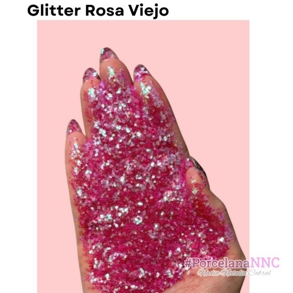 Producto - Glitter Rosa Viejo