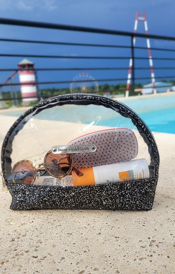 Producto - Neceser Selma XL Glitter Negro