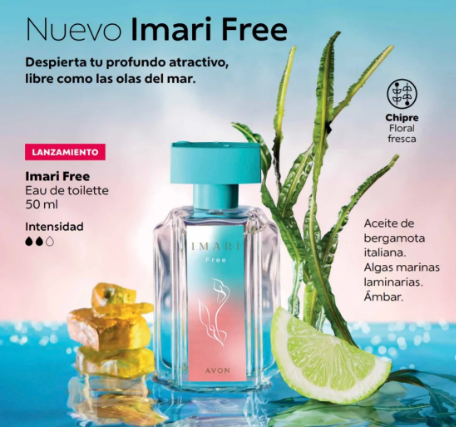 Producto - IMARI Free Edt 50 ml Avon