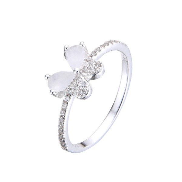 Producto - Anillo Mariposa Blanco