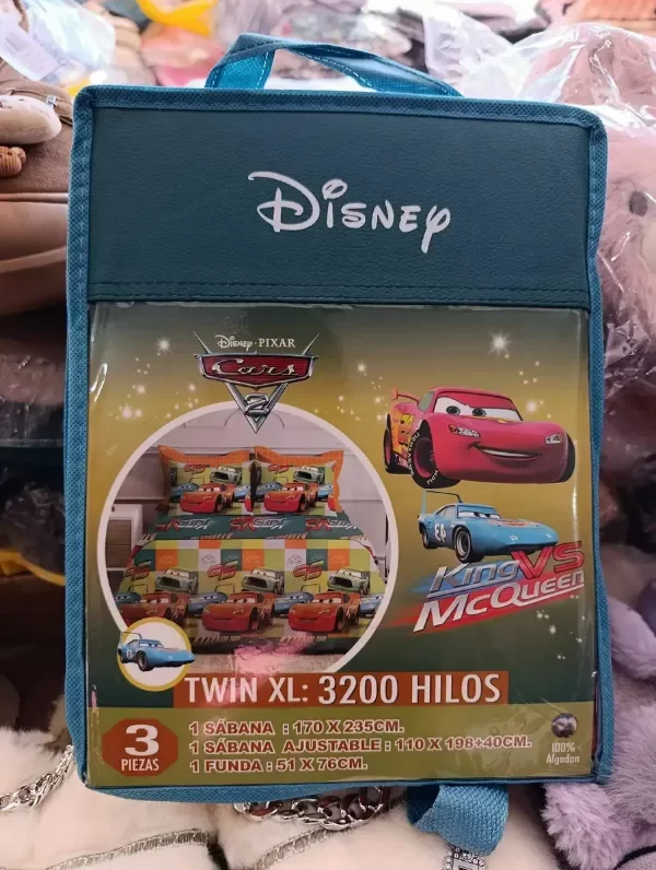 Producto - Sábanas Infantiles 1 1/2 Disney Cars