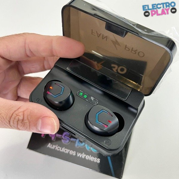 Producto - Auriculares inalambricos F9 5 PLUS  con powerbank