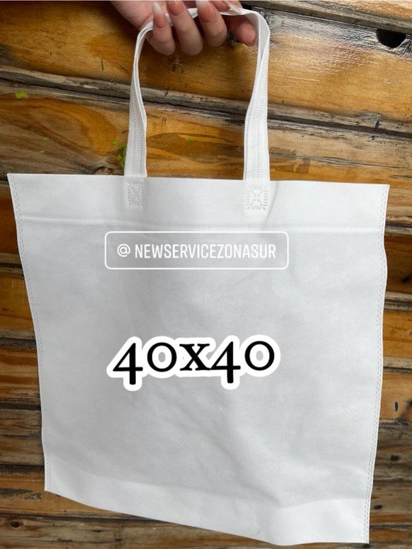 Producto - BOLSA FRISELINA ASA BLANCA 40X40