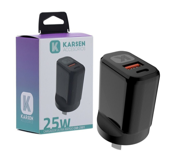 Producto - Adaptador 25W Karsen 2en1