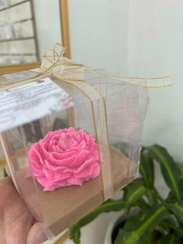 Producto - Vela peonia grande