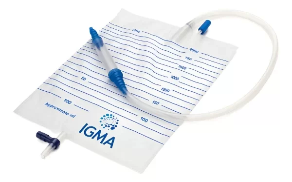 Producto - VALVULA TIPO HEIMLICH con bolsa 2000ml para drenaje toracico