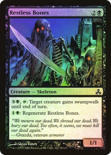 Producto - Restless Bones Foil  Guildpact