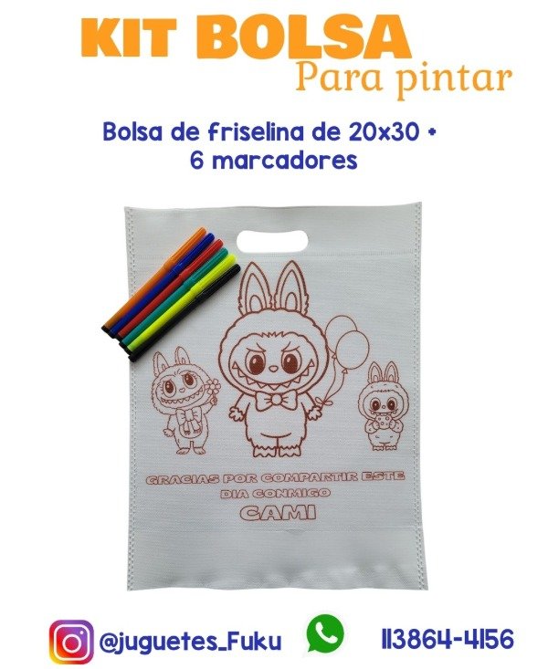 Producto - Kit bolsas para Pintar - Pack x10 un
