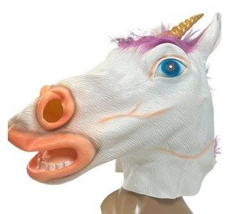 Producto - Máscara Unicornio Látex