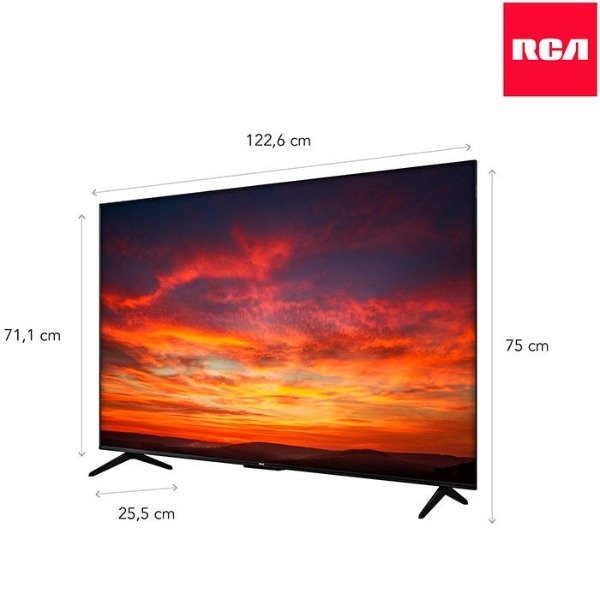 Producto - Tv RCA 55" QL55TH300/F QLED 4K Google Tv - 1