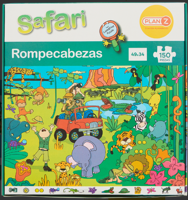 Producto - Rompecabeza 150 piezas Safari