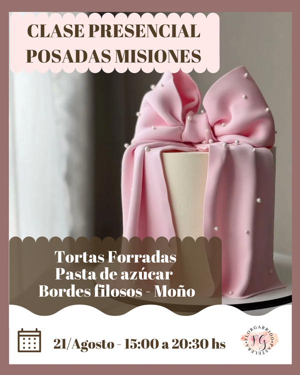 Producto - Clase Presencial - Tortas forradas