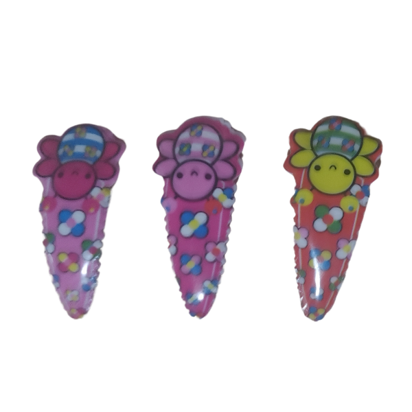 Producto - Hebillas De Pelo Tic Tac Abejitas Pack X 10 Niña Mujer - 3