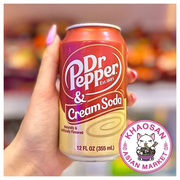 Producto - Dr Pepper cream soda EEUU