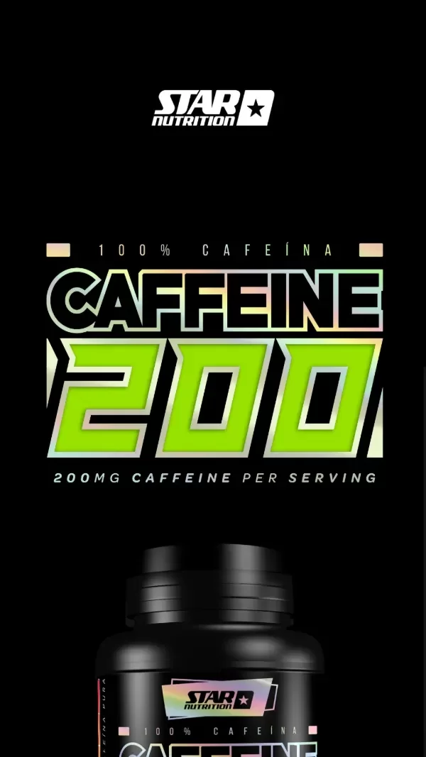 Producto - Caffeine 200 - 30 Cápsulas - 1