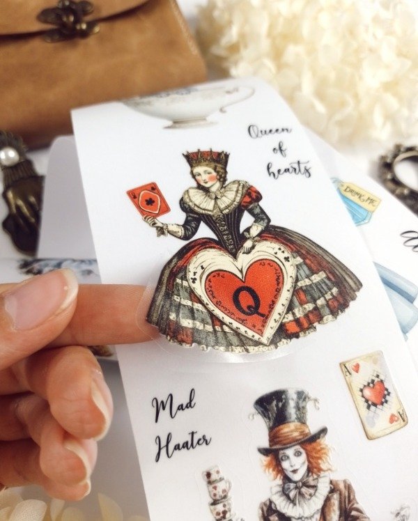 Producto - WASHI - Alice in Woonderland