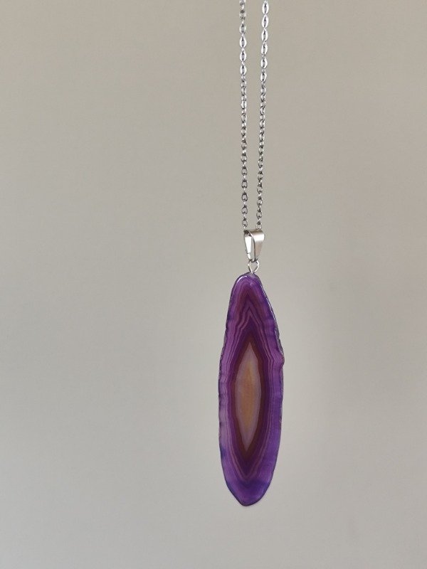 Producto - Collar laja Violeta