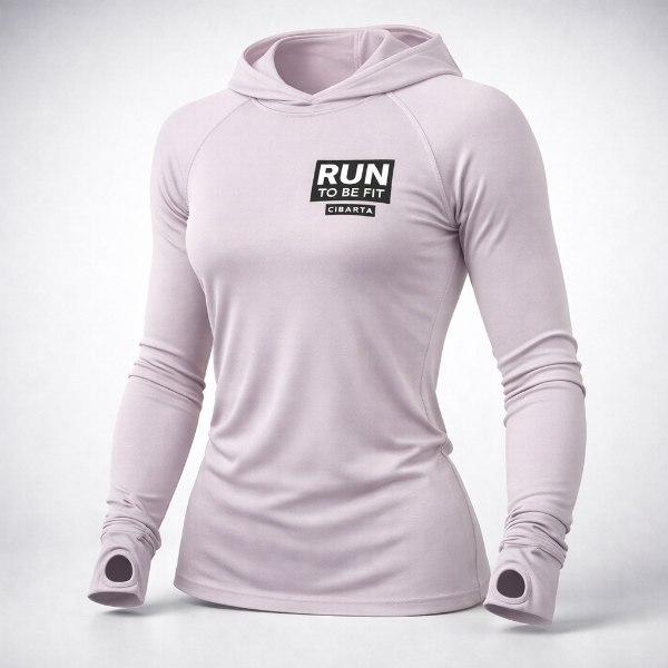 Producto - Camiseta Segunda Piel Cibarta Modelo RUN TO BE FIT Rosa
