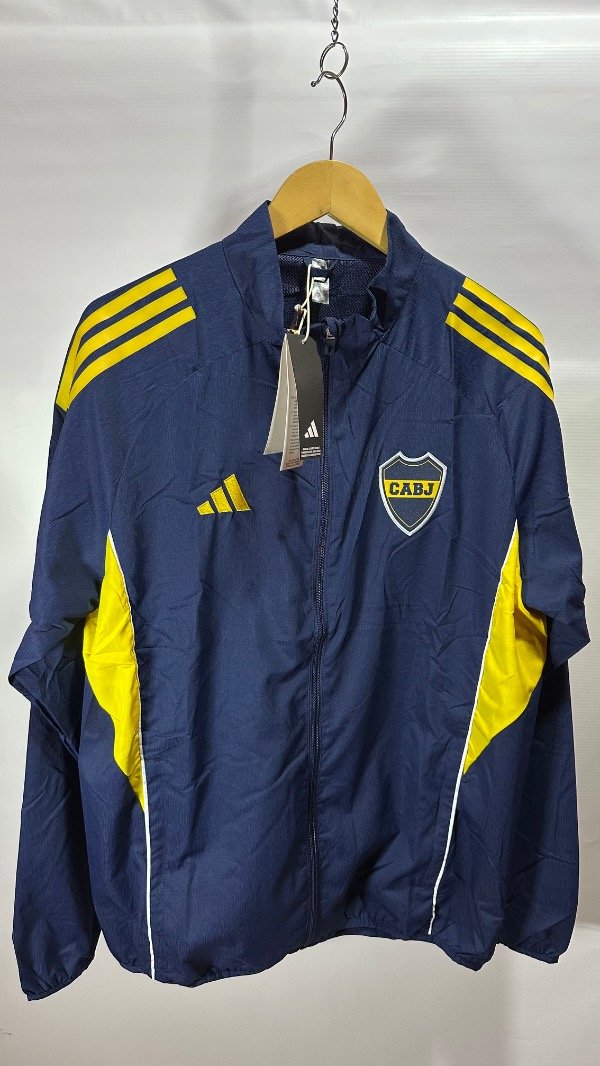 Producto - Campera Boca Juniors Adidas Tiro Rompeviento 2026/2027 Importada