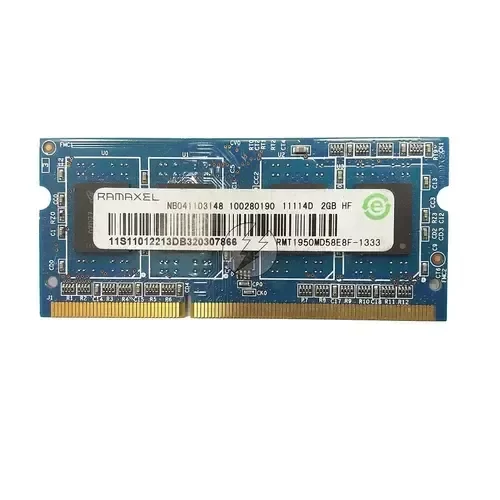 Producto - Memoria RAM DDR3 2GB 1333MHz SODIMM Ramaxel