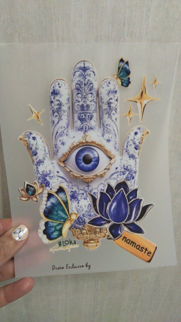 Producto - Termotransferible 19x20cm aprox #19 Diseño Exclusivo #Loka Estampa
