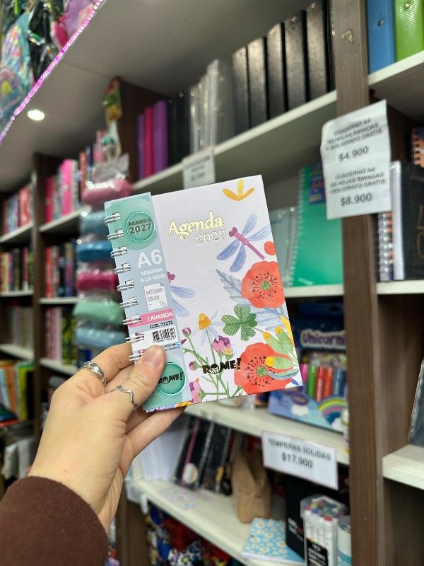 Producto - Agenda A6 Lavanda 2 Semanal Rome 2027 - 0