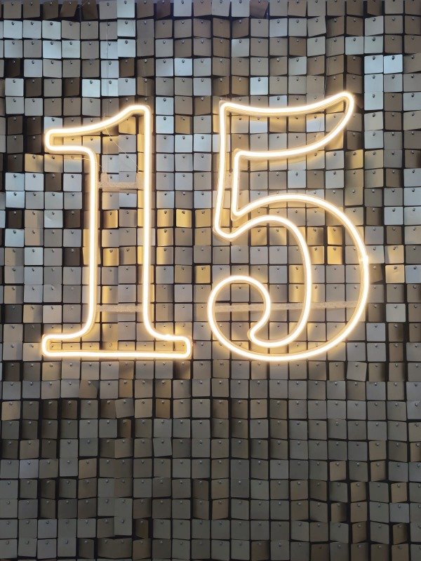 Producto - Número neón (0, 1, 2, 4, 5)