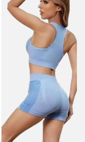 Producto - CONJUNTO TOP DEPORTIVO + SHORT SEAMLES