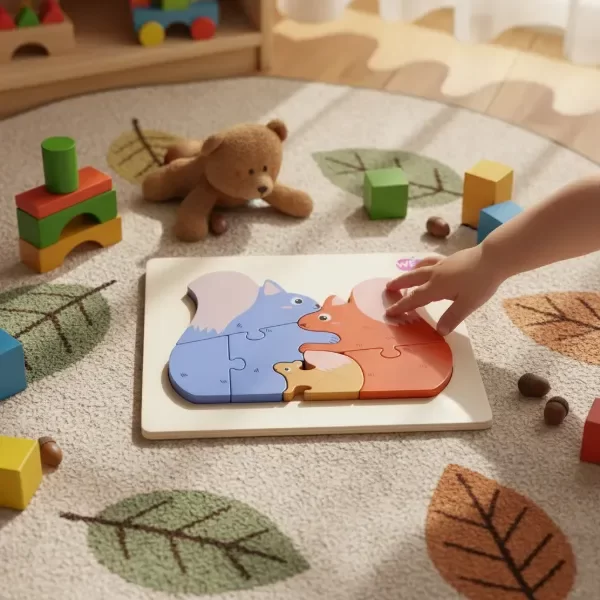 Producto - Rompecabeza familia de animales
