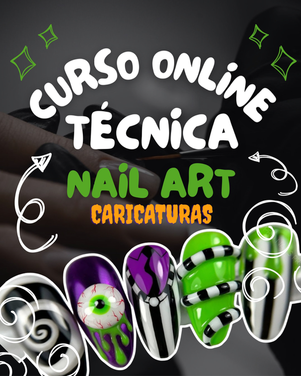 Producto - CURSO ONLINE NAIL ART CARICATURAS
