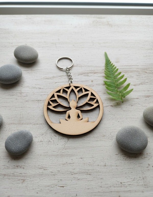 Producto - Buda mandala para llaveros x 10 unidades