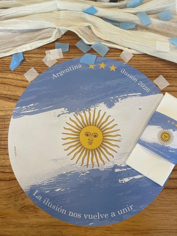 Producto - Set Platos De Sitio Papel + Porta Servilletas X 24 Unid. Tematicos - 9