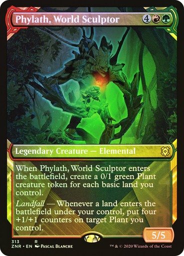 Producto - Phylath, World Sculptor (Showcase Foil)