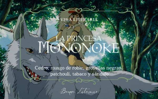 Producto - Vela "La Princesa Mononoke"
