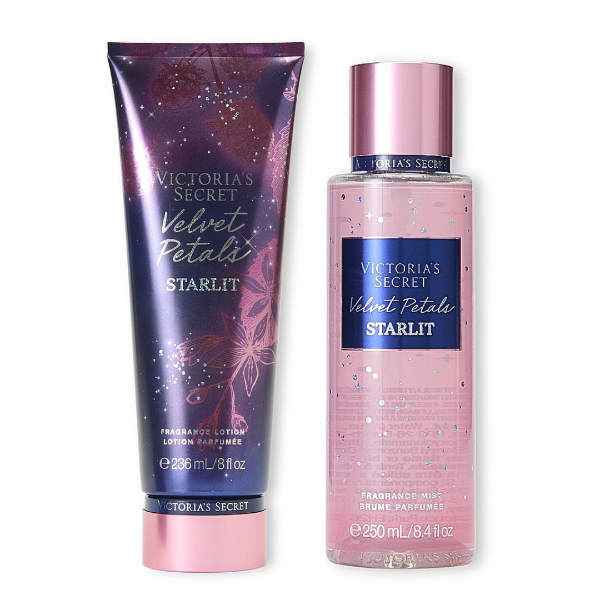 Producto - VICTORIA'S SECRET Set Velvet Petals Starlit